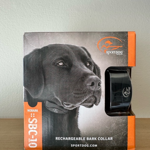 Rechargeable Bark Collar - Black